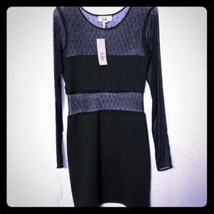 NWT little black dress with a twist